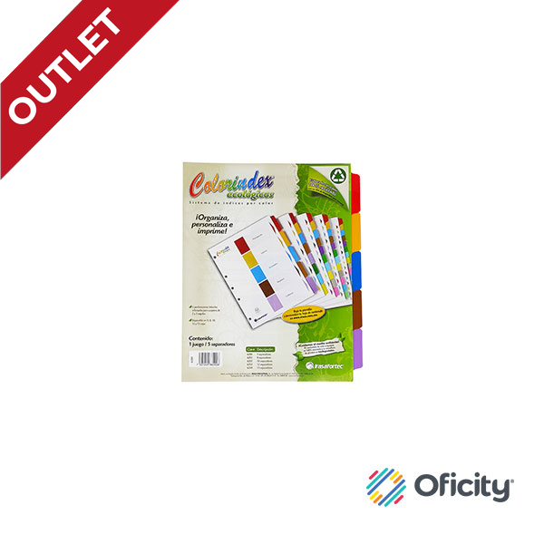 Separador Colorindex C15 Div Snum Oficity 