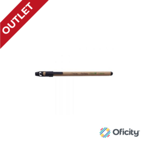 Boligrafo Pin Point Green Eco Punto Mediano 1.0 mm. Negro