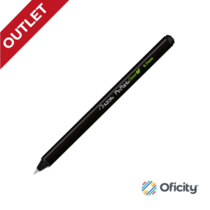 Boligrafo Pin Point Green Eco Punto Fino 0.7 mm. Negro