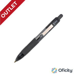 Bolígrafo Zebra Mini Z-Grip Retráctil Punto Mediano 1.0mm Color Negro