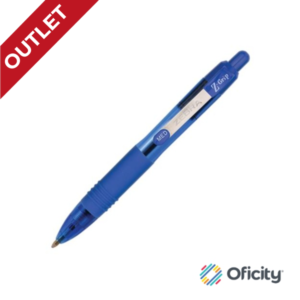 Bolígrafo Zebra Mini Z-Grip Retráctil Punto Mediano 1.0mm Color Azul