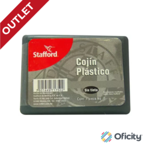 Cojin Stafford No. 0 Plastico Sin Tinta 9X5.5 cms