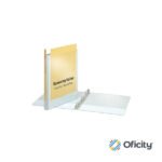 CARPETA CARDINAL ECONOMYVALUE 0.5" PANORAMICA -O- BLANCA CARTA