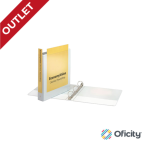 Carpeta Cardinal Economyvalue 1.5" Panoramica -O- Blanca Carta