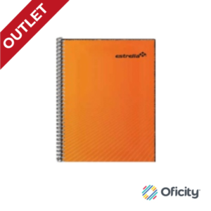 Libreta Estrella C/Indice F/Francesa Pasta Dura 192 Hjs No.212