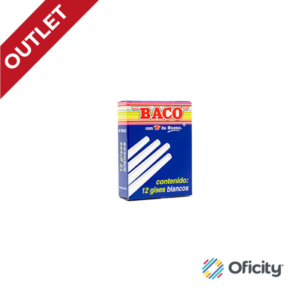 Gis Baco Blanco Caja C/12 Piezas