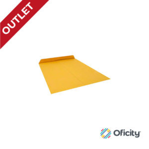 Sobre Bolsa C/Solapa Golden 30 X 39.5 Cm. Ministro 90 g.