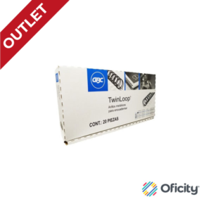 Arillo Metalico GBC Twin 7/8 con 20 Piezas