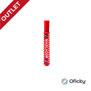 Marcador Permanente Baco Plastico Rojo