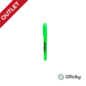 Marcador Marcatexto Bacoflash Verde