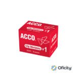 Clip Acco Mariposa No.1 con 12 Pzs.