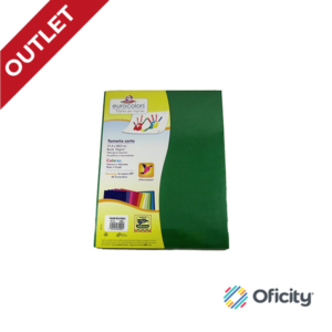 Folder Eurocolors Verde Intenso Escolar Carta 25 Pzs