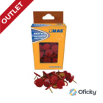 Tachuela Mae Rojo PVC con 100 Piezas