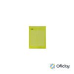 Sobre Plastico Mae con Hilo Carta Vertical Amarillo