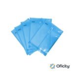 Sobre Plastico Mae con Hilo Carta Vertical Azul