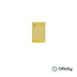 Sobre Plastico Mae con Hilo Oficio Vertical Amarillo