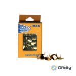 TACHUELA MAE PLATEADA CON 100 PZS.