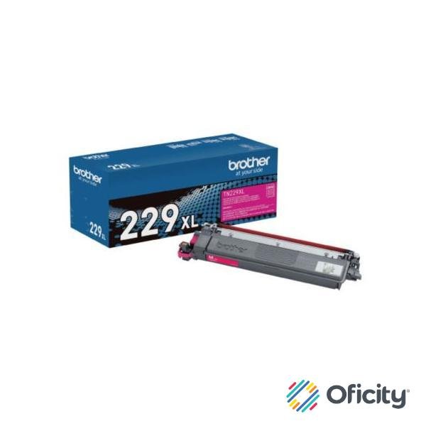 Cartucho de Tóner Brother Alto Rendimiento Color Magenta 2300 Páginas