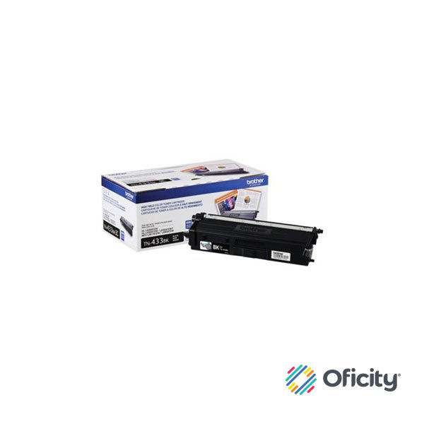Tóner Brother TN433BK Rendimiento 4500 Páginas MFCL8900CDW Color Negro