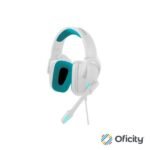 Audífonos Alámbricos Vortred Cloud Pass Gaming 7.1 Canales USB Color Blanco