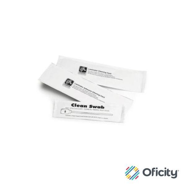 Kit Tarjetas de Limpieza Zebra 5 Tarjetas ZC100/300 Color Blanco
