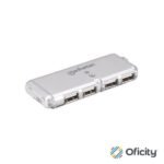 Mini Hub Manhattan USB 2.0 Sin Fuente 4 Puertos