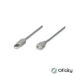 Cable Manhattan USB A-A Extensión 1.8m Color Gris