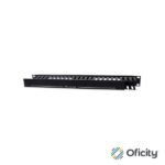 Organizador Intellinet Cables 19" 1U Horizontal Metalico Color Negro