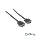 Cable Manhattan HD15 M-M para Monitor SVGA 4.5m Color Negro