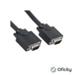 Cable Manhattan SVGA Monitor 8MM HD15M-M 15m Color Negro