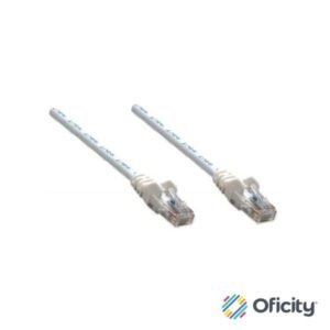 Cable Intellinet Red Cat6 UTP RJ45 M-M 1m Color Blanco