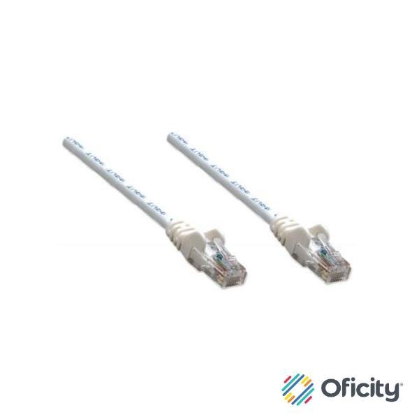 Cable Intellinet Red Cat6 UTP RJ45 M-M 1m Color Blanco