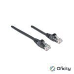 Cable Intellinet Red Cat6 UTP RJ45 M-M 0.5m Color Negro