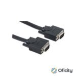 Cable Manhattan HD15 M-M para Monitor SVGA 7.5m Color Negro