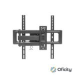 Soporte TV Manhattan 32" a 55" 35 Kg Pared Movimiento Articulado Curvas/Planas Color Negro