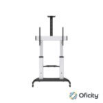 Soporte TV Manhattan Premium para 60" a 100" Tipo Carrito Hasta 100 Kg