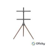 Soporte TV Manhattan con Trípode 45" a 65" Hasta 32 Kg Altura Ajustable