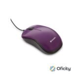 Mouse VERBATIM Silencioso Alámbrico Óptico - Violeta