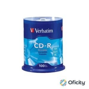 Disco VERBATIM CD-R 52X 80MIN 700MB C/100