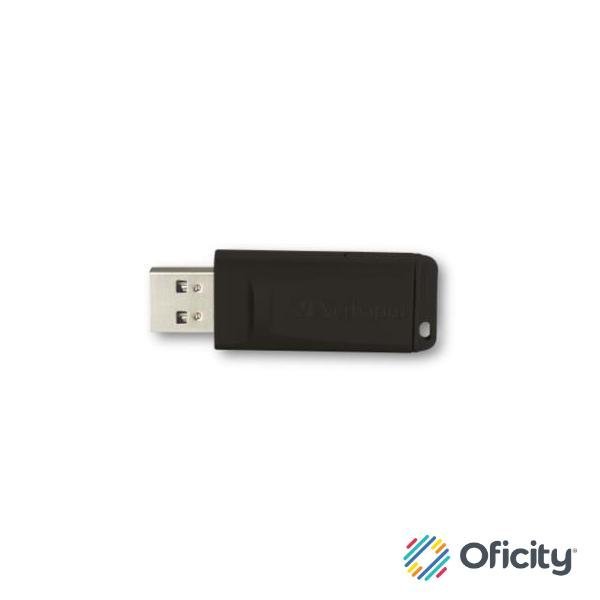 Memoria USB VERBATIM Flash 2.0 Slider 16GB - Negro