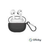 Audífonos Argomtech Skeipods E55 Inalámbricos Control Táctil Color Negro
