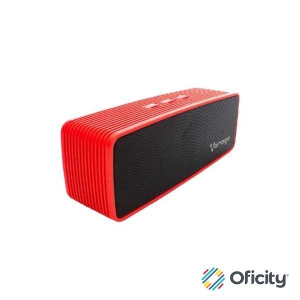 BOCINAS VORAGO BSP-100 v2 BLUETOOTH MANOS LIBRES ROJO