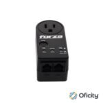 Protector de Voltaje Forza FVP-1201N 900J/1800W  Capacidad de Protección y Temporizador Giro de 350° Negro