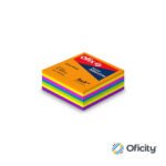 Block Notas Adhesivas 3X3 Cubo con 400 Hojas 4 Colores Neon