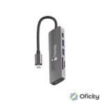 Hub Nextep USB-C 6 en 1 USB 3.0/HDMI/4K Lector SD-TF