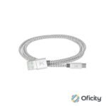 Cable USB Perfect Choice Tipo A a Micro Trenzado 1m Color Gris