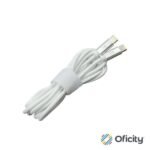 Cable Perfect Choice Tipo C a Tipo C 2m Color Blanco