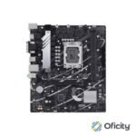 Tarjeta Madre Asus PRIME B760M-K D4 2xDDR4 64GB 5333Mhz PCIe 4.0 M.2 1xHDMI 1xVGA S 1700 13th Gen mATX