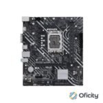 Tarjeta Madre Asus PRIME H610M-K D4 2xDDR4 64GB 3200Mhz PCIe 4.0 M.2 1xHDMI 1xD-Sub S 1700 12th 13th Gen mATX