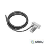 CANDADO DE SEGURIDAD TARGUS COMBINACION RESETEABLE DEFCON UNIVERSAL ACERO GALVANIZADO 6.5 FT